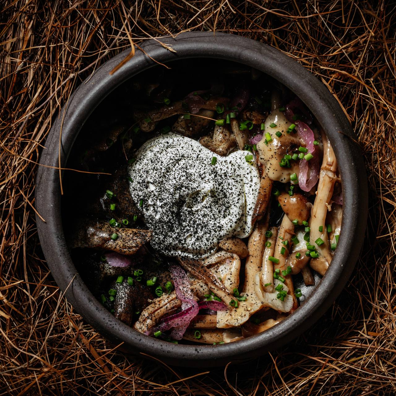 Маринованные опята